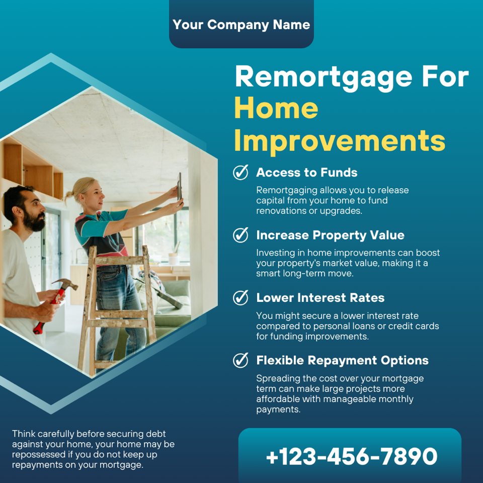 Remortgage for Home Improvements Post
